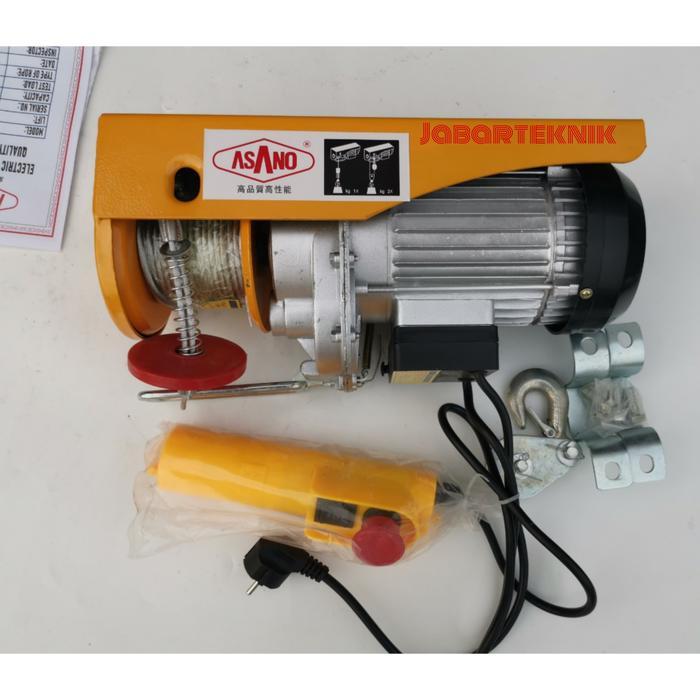 new - asano mini hoist 600 kg 12 m katrol takel listrik elektrik 600kg
