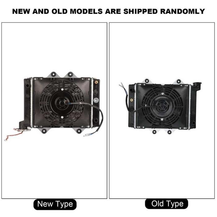 Radiator Pendingin Mesin Pendingin Air dengan Kipas untuk 150cc-250Cc