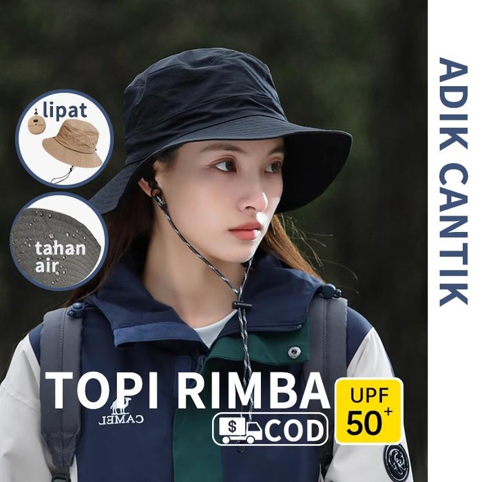 topi rimba topi camping topi gunung pria topi visor lipat topi keren wanita topi santai topi outdoor