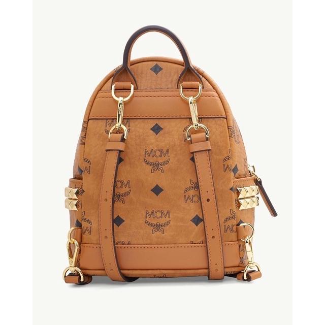 MCM X-MINI BEBEBOO BACKPACK IN COGNAC