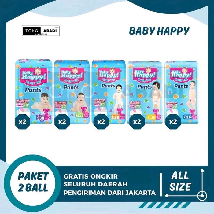 Baby Happy Paket 2 Ball - Termurah
