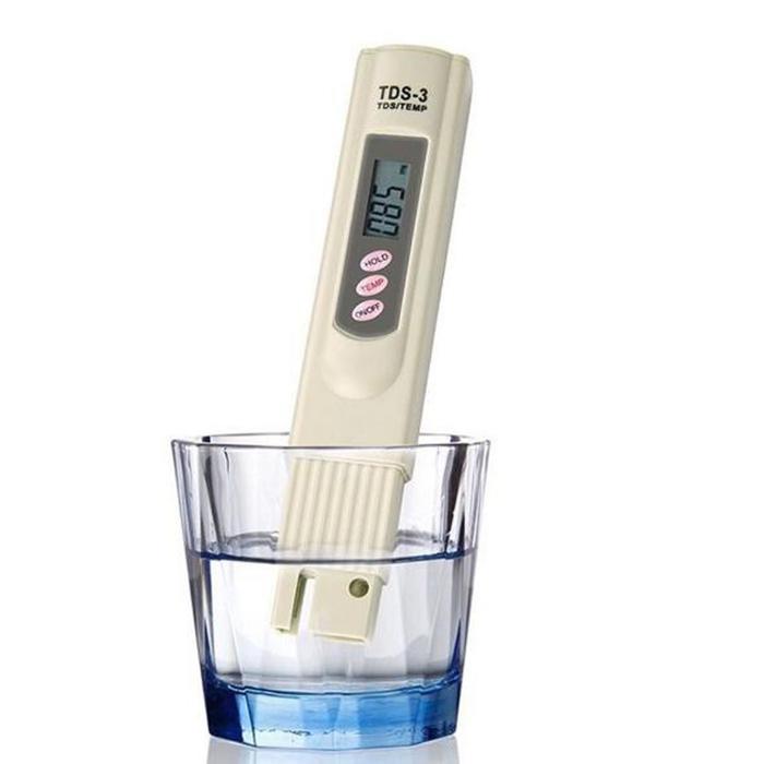 TDS Meter TDS-3 Alat Ukur Kadar Air Akurat Deteksi Air Hidroponik TDS 3 190013 TDS3 Alat Ukur Kolam 