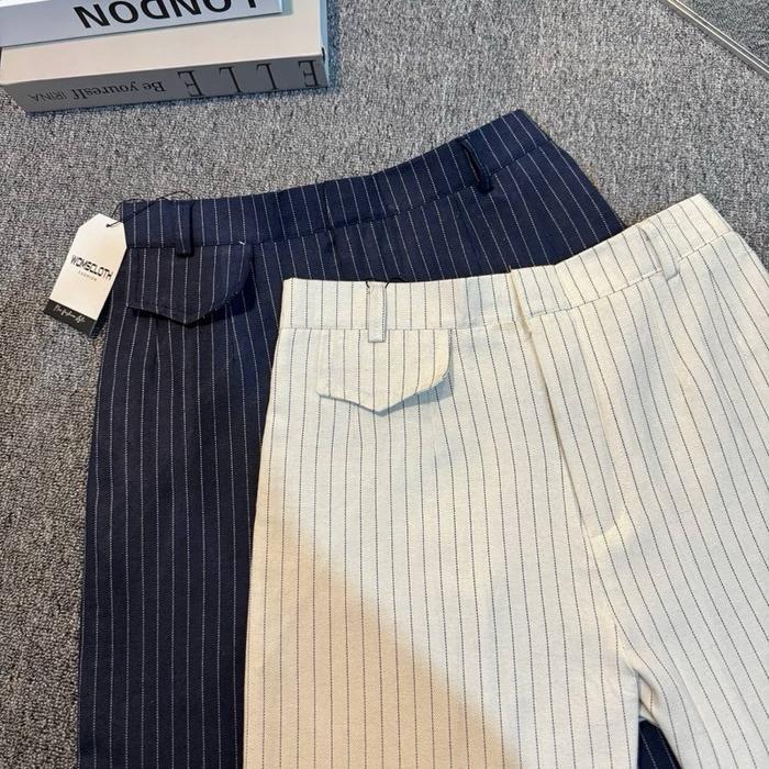 [Buy 1 get 1] Womscloth  X Rachun.belanjamurah - Oro Pants Stripe - COMBO PAKET HEMAT / PAKET BUNDLI