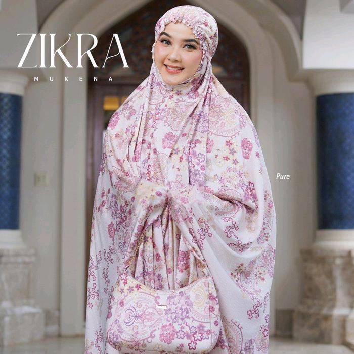 ZIKRA MUKENA DRESS BY ARABELLE SCARF Muslim Baju Wanita