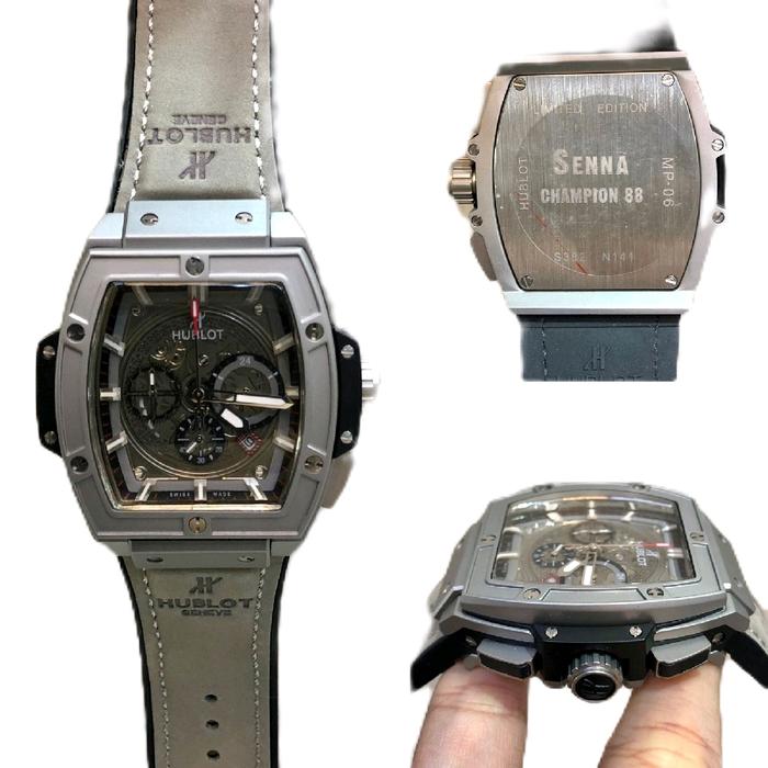 HublotSennaSpirit Of BigBang Functions: Hour, Minute, Second, Chronograph, Date