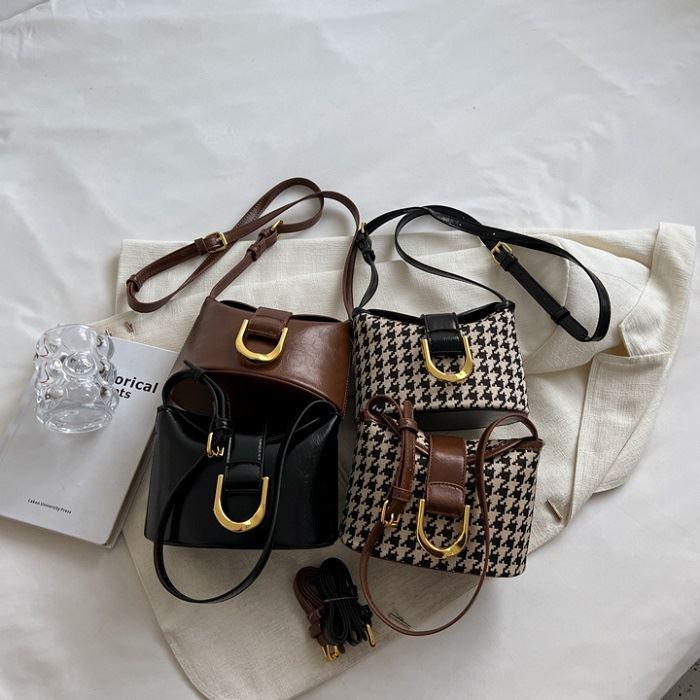 BJ29938 - Brownmotif/Brown/Blackmotif/Black Tas SlemPang Jinjing ToteBag HandBag SouLdErBag Korea Ci