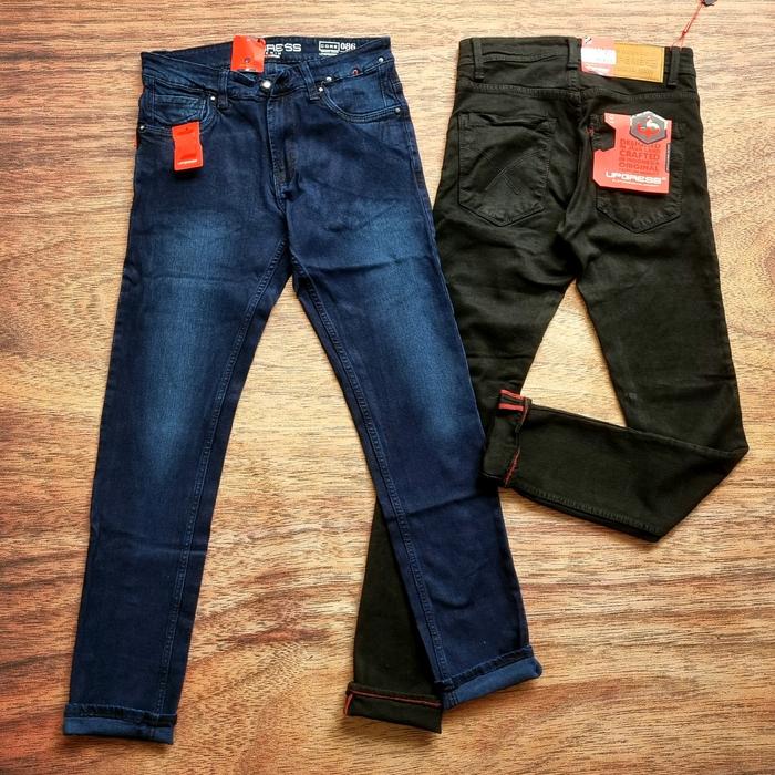 Celana Jeans Pensil Up Gress Skyni jeans