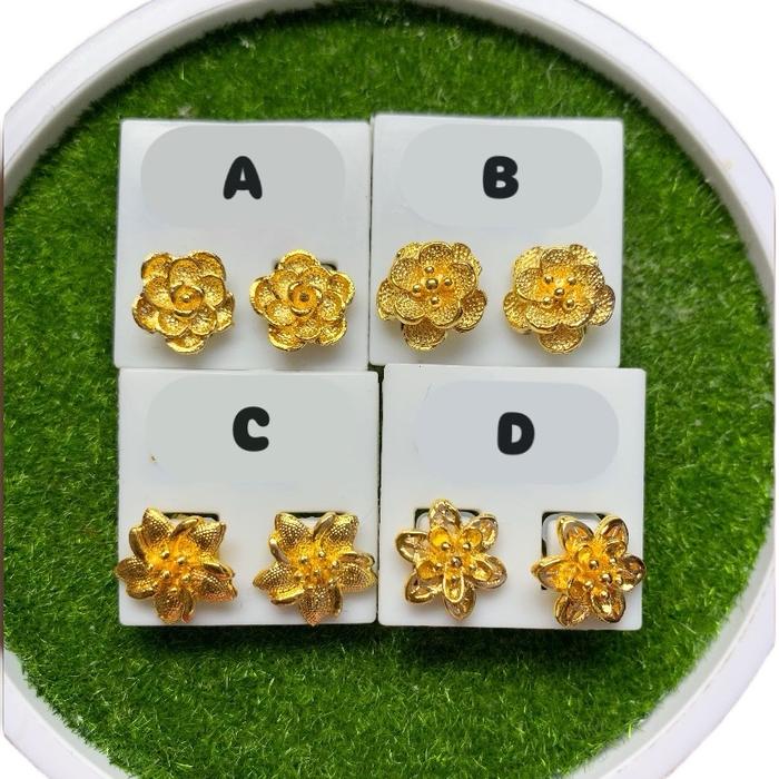 Anting Giwang Bunga/Mawar