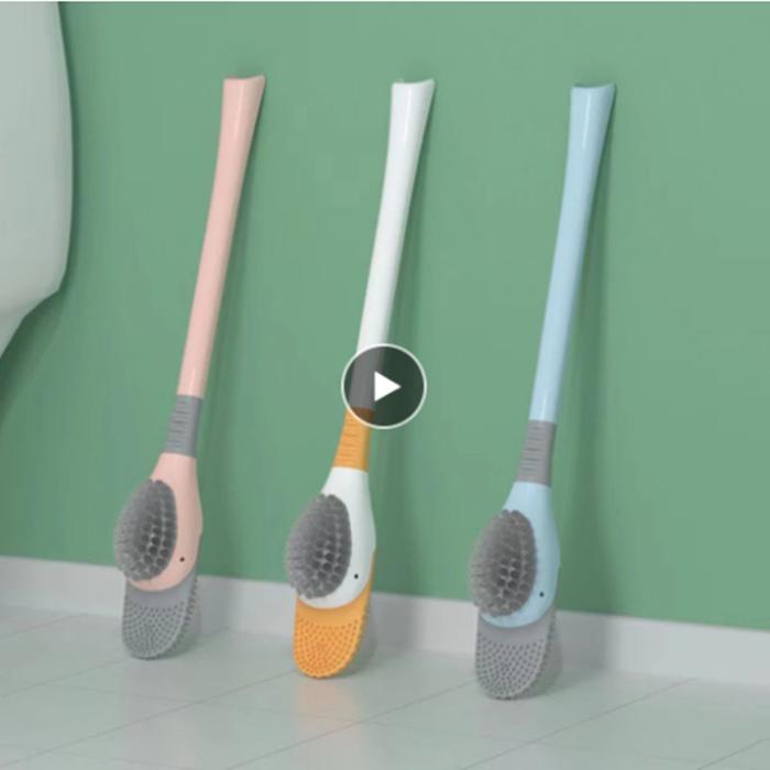 Creative Ducks Toilet Brush Holder Stand Long-Handled Toilet Brush No