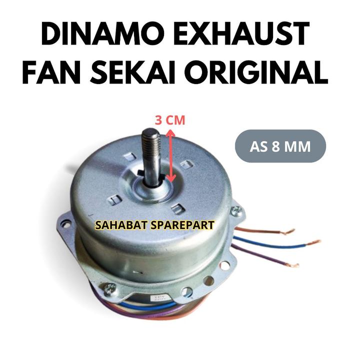 Dinamo Motor Exhaust Fan Sekai Original
