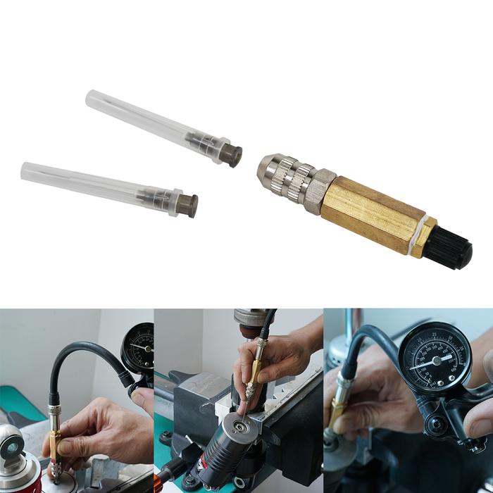300PSI ATV Air Shock Pump Kit Fork Shock Absorber Suspension Pump