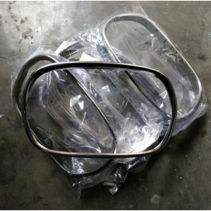 LIST RING REFLEKTOR LAMPU DEPAN VESPA PX EXCLUSIVE NEKEL CHROME