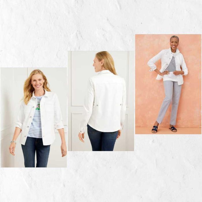 TerLaris Jacket Talbots Denim Shirt jeans