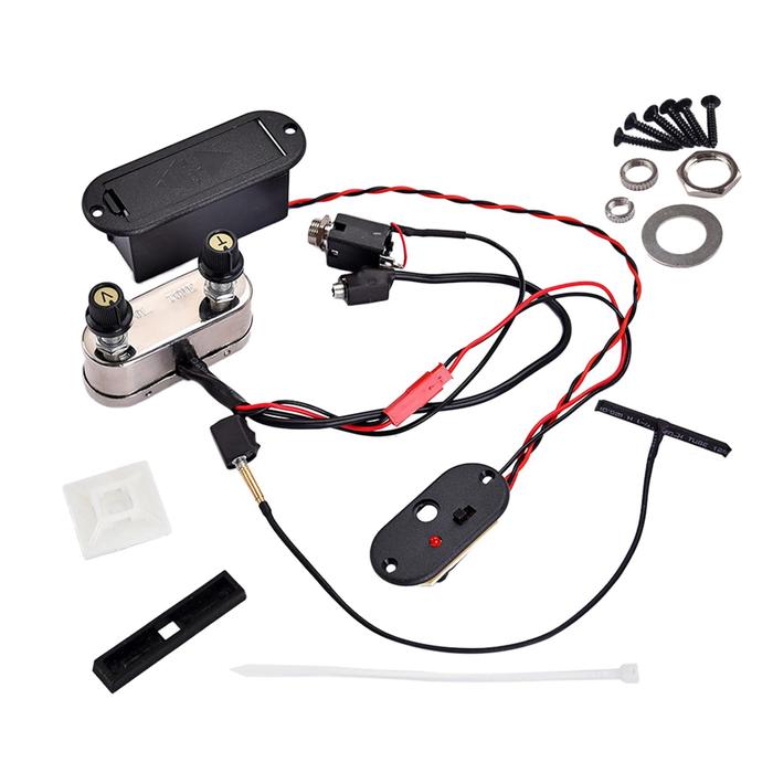Professional Electric Violin Pickup with Tone Volume Knob