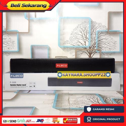 Soundbar Fleco F-550-508 USB /Speaker Aktif Laptop Komputer HP PC Super Bass ori TERMURAH