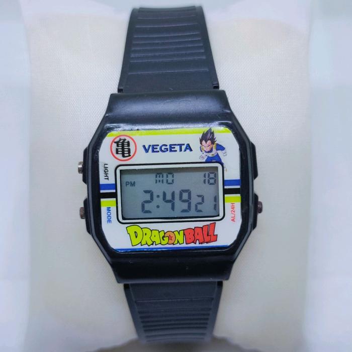 Jam tangan vegeta dragonball anime comics akira toriyama classic watch arloji digital goku model cas