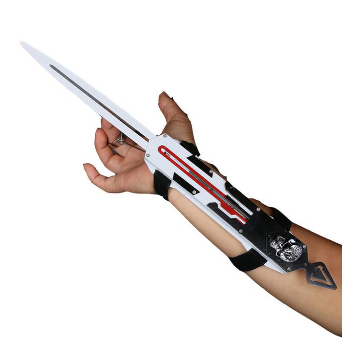 Black Flag Hidden Blade Sleeve Sword Toys Gifts Action Figure Edward