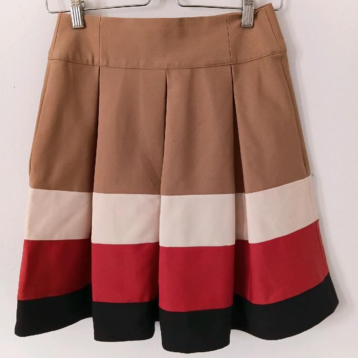 Zara Basic  Pleated Mini Skirt