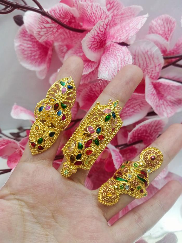 Cincin Dubai Panjang Cincin Dubai Bulat CIncin Dubai Cantik Cincin Dubai Pesta