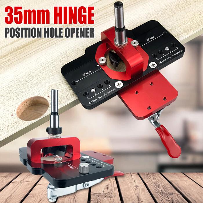35Mm Penanda Mata Bor Engsel Sendok Set Hinge Hole Drill Bor Engsel Sendok Hinge Jig Drill Guide