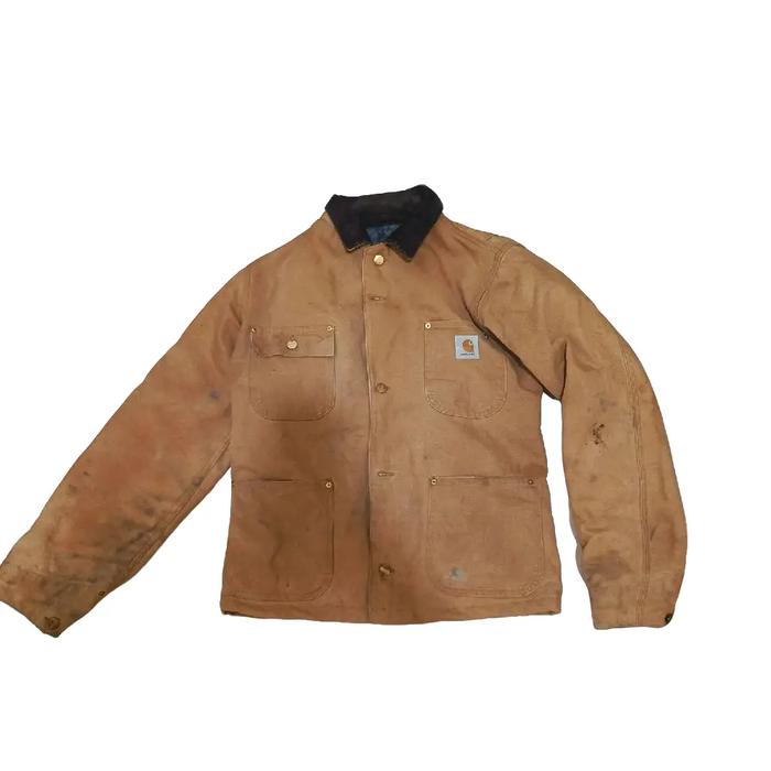 Carhartt Jaket Work Jaket Klasik dengan Desain Praktis dan Nyaman untuk Penggunaan Sehari-hari