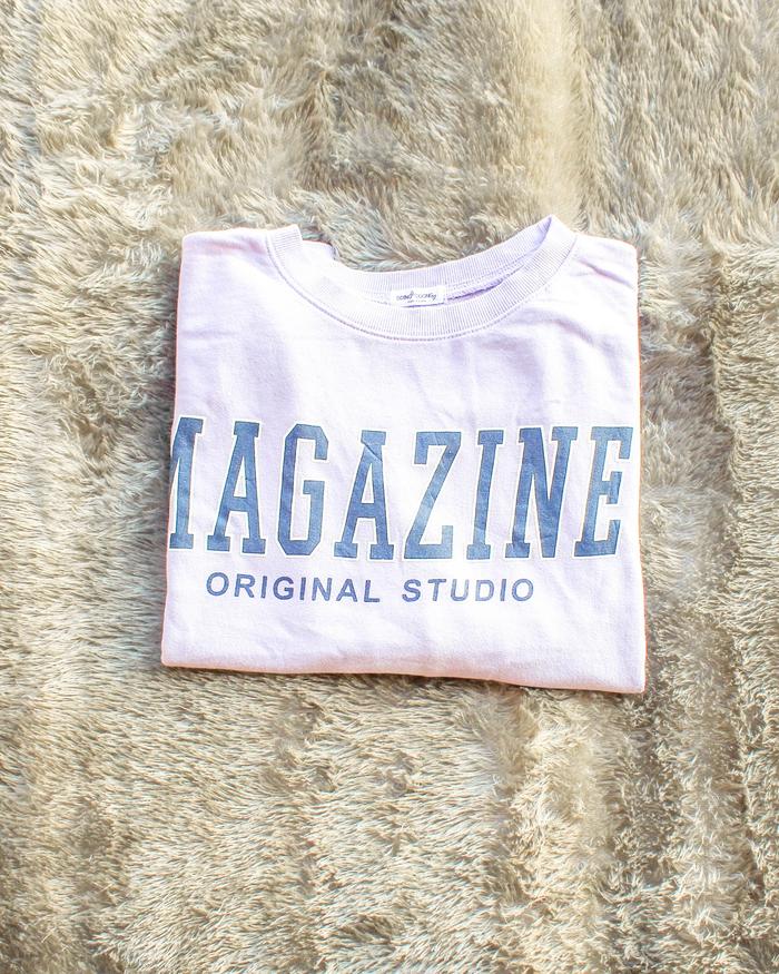 DDING DDONG Magazine original studio CREWNECK GEMOY