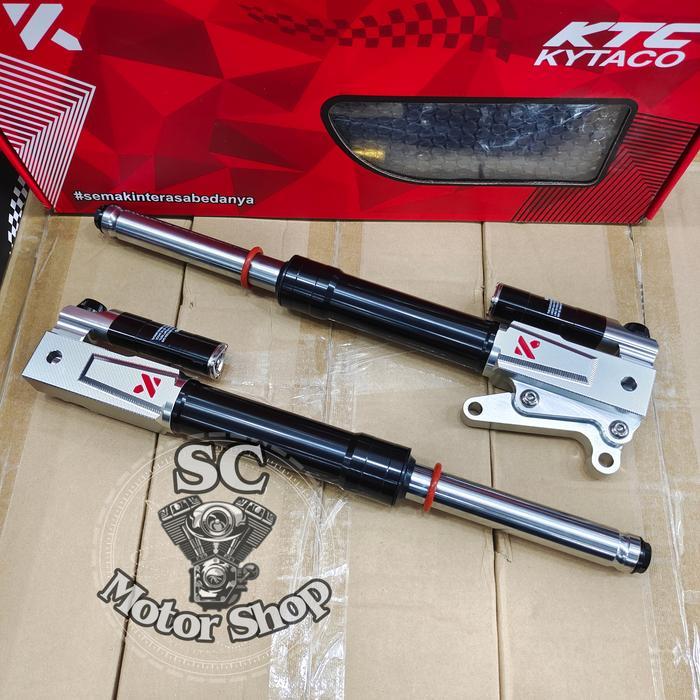 Shock depan KTC kytaco model tabung yamaha fazzio