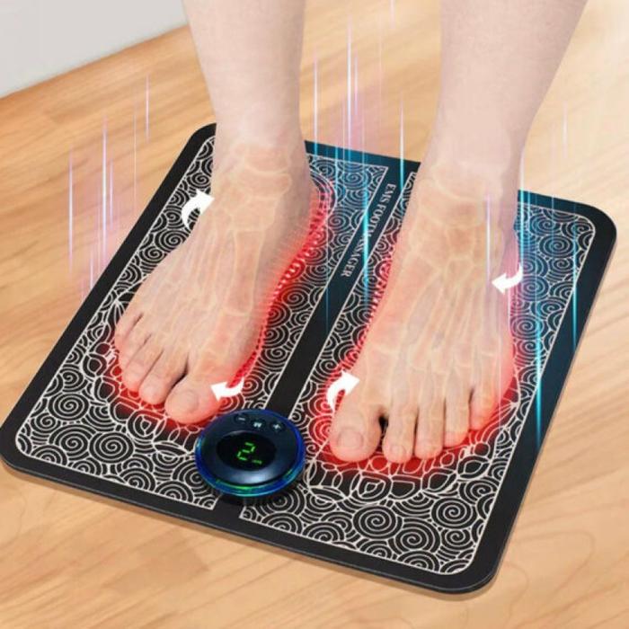 RG Foot Massage Mat Japan ALAT TERAPI Kaki Pijat Ems Pad Mat Pelancar Sirkulasi Darah [LMR-D]