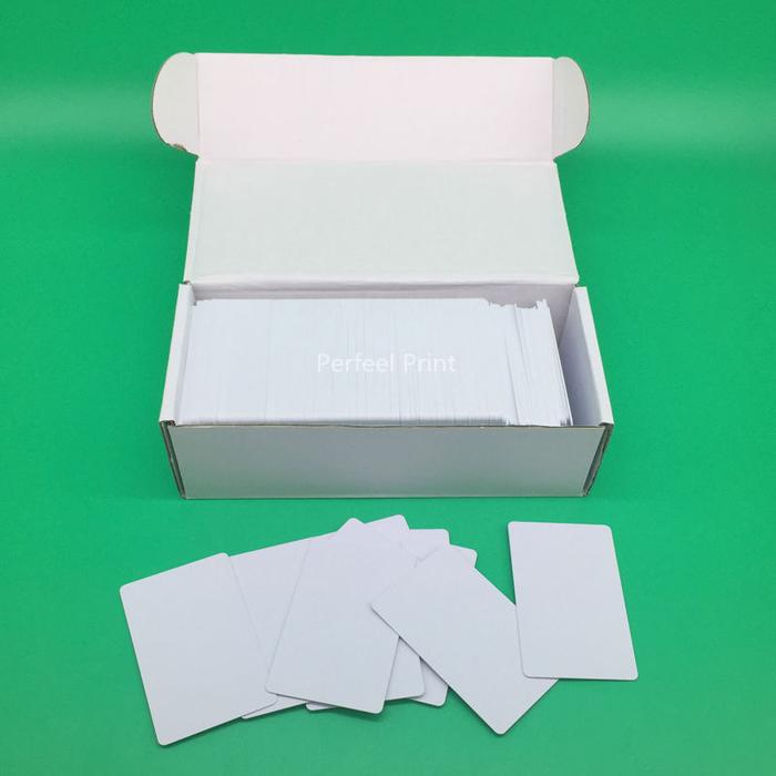 230PCS/Box Inkjet Two Sides Printing Blank PVC ID Card Without Chip