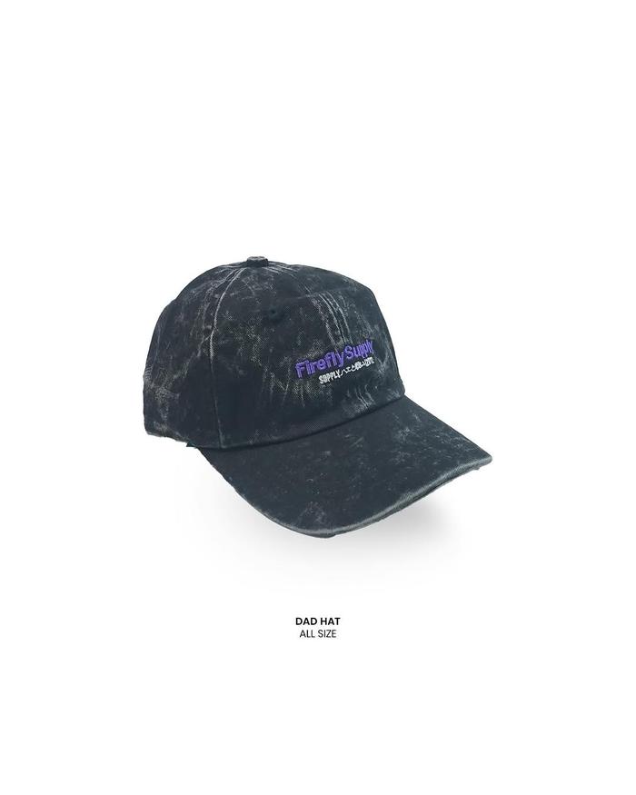 FIREFLY KICHINTO BLACK POLOCAPS WOSHING / TOPI PRIA / SNAPBACK