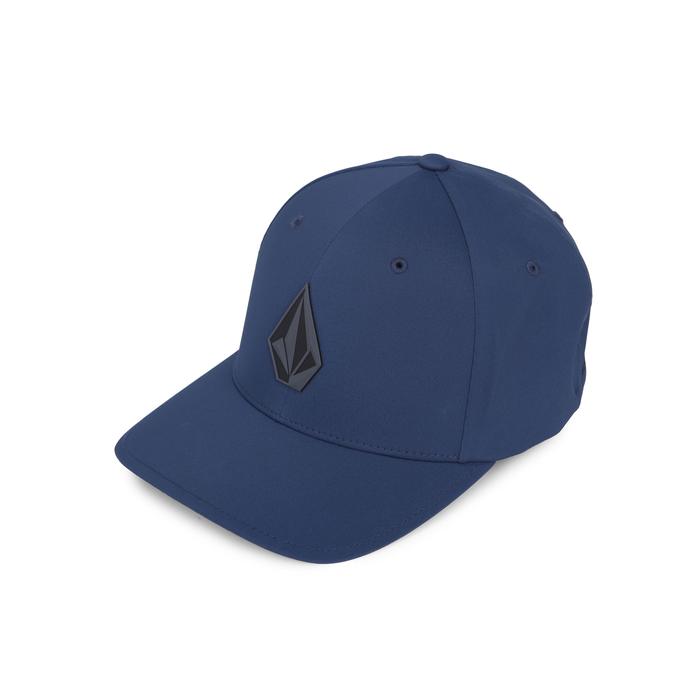 VOLCOM MCP STONE TECH FLEXFIT DELTA HAT NAVY