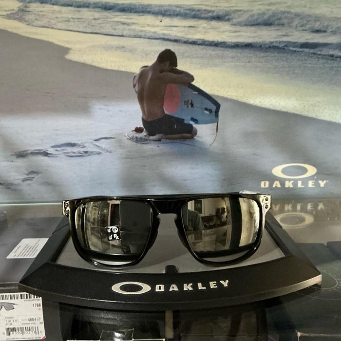 Kacamata Original Oakley Holbrook R Polished Black Prizm Black Polarized 009379 06