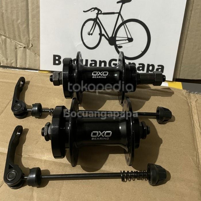 Hub freehub OXO bearing discbrake drat ulir alloy 32H 36H