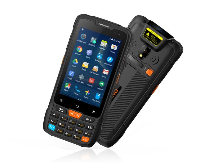 CARIBE Handheld 2D Barcode Scanner 4 Inch Rfid  NFC Reader Android