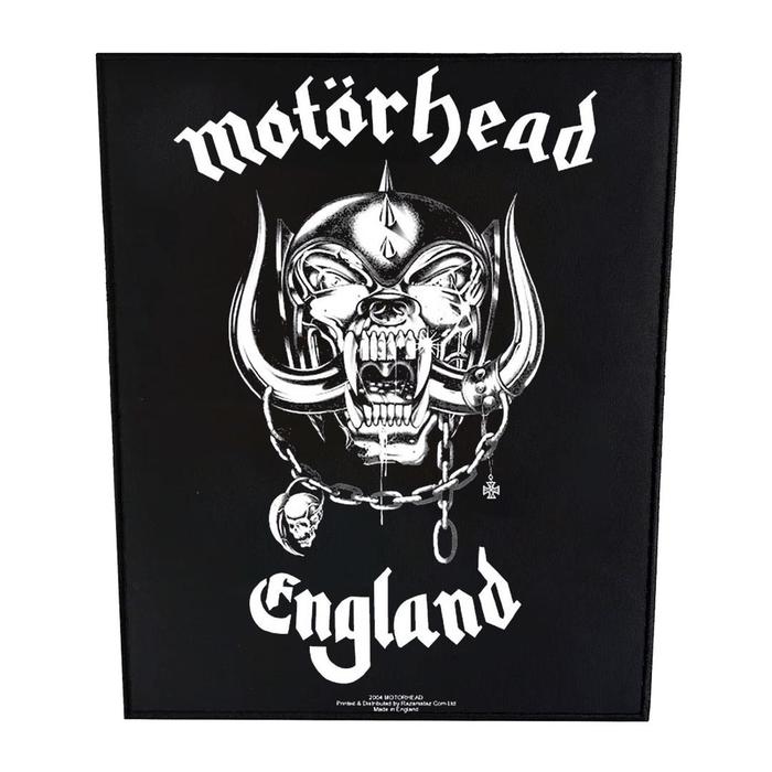 Motorhead - England Back Patch