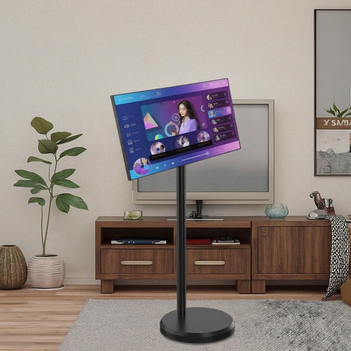 Custom 21.5Inch Hd Led Touch Screen Android 10 Portable Wireless White Smart Tv Home/Hotel Eng