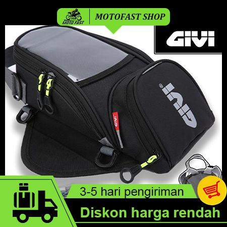 Tas Travel Motor Smartphone Gadget Holder Motorcycle Fuel Bag dengan Rain Cover GPS Maps atau Akseso