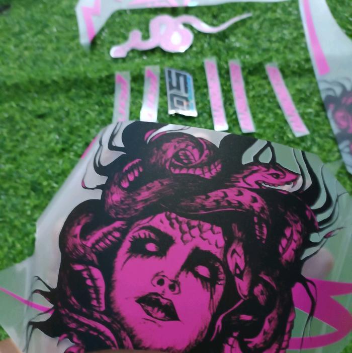 STRIPING TRANSPARAN VARIO NEW 2018/2021 CUSTOM MEDUSA TERBARU [NTS]
