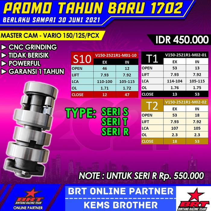 NOKEN AS BRT BRT VARIO 125 VARIO 150 NOKEN AS TIPE T ORIGINAL BRT