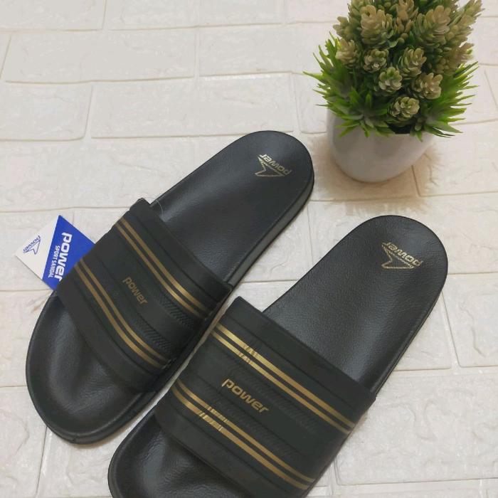 POWER SANDAL SLOP COWOK RUBBER ORI BY BATA
