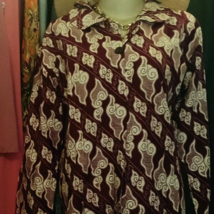 Atasan Bawahan Wanita Casual Harian Warna dan Corak Random Blouse Kemeja Gamis Tunik Daster Celana R
