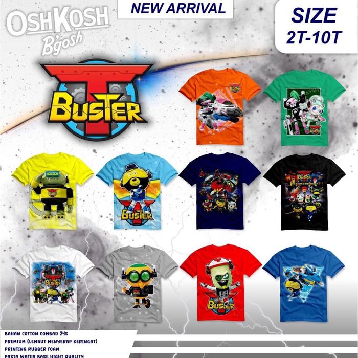 T BUSTER TEE || KAOS ANAK COWOK MURAH BERKUALITAS