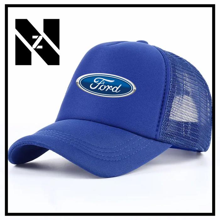 TOPI LOGO FORD / TOPI JARING LOGO FORD / TOPI TRUCKER LOGO FORD BISA COD