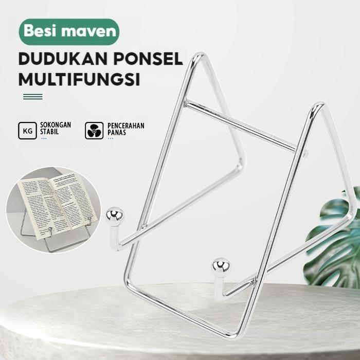 Tablet Stand Laptop Stand Holder Dudukan Laptop Multipurpose Desktop Reading Book Stand Holder