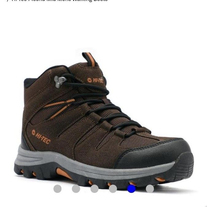 Sepatu Outdoor Hitec Piccu Mid Mens Walking Boots