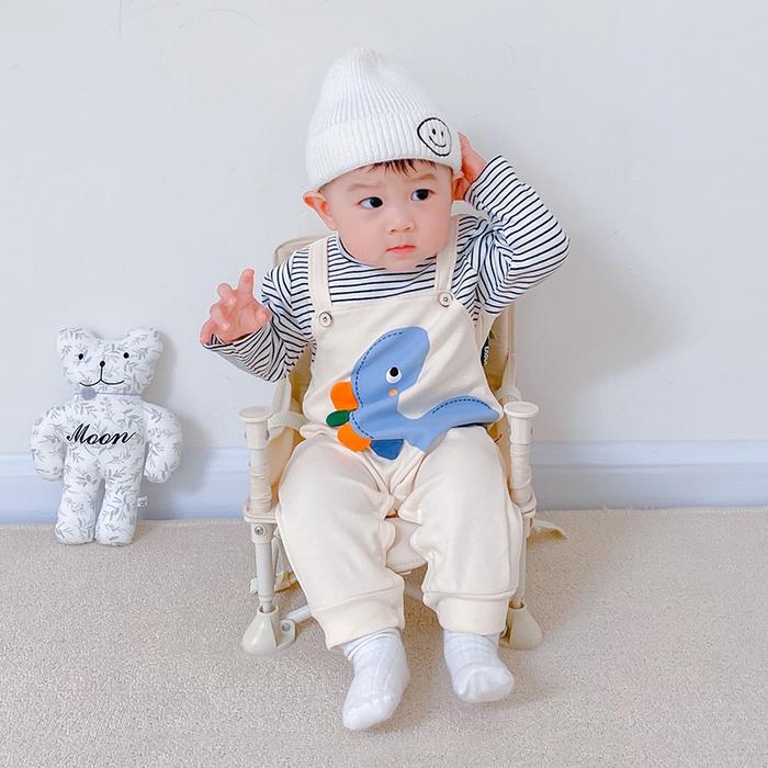 (Z0109) 0-2thn | ZUNO KIDS | Raptor Romper | Pakaian baju bayi set anak cowok romper playsuit premiu