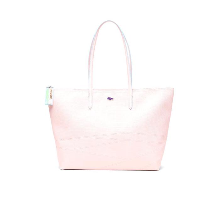 Lacoste Women's Large L.12.12 Concept Tote Bag Wanita - Pink