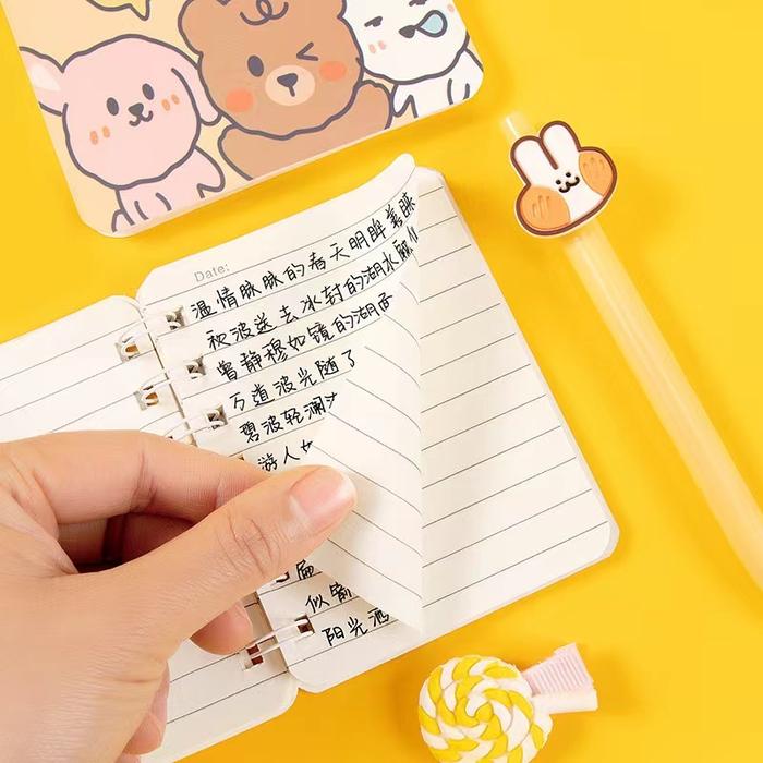 A7 Mini Coil Notebook/ Buku Diary Kecil/ Notebook Mini/ Notebook Aesthetic
