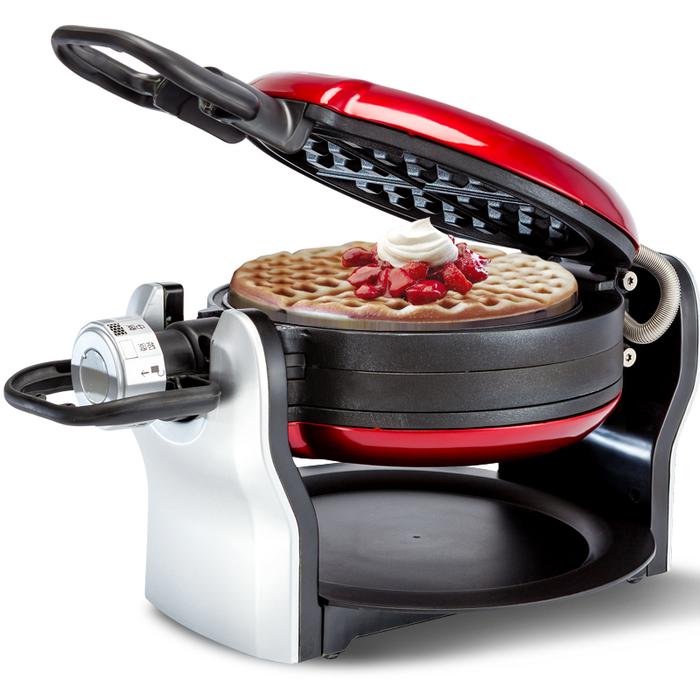 Household Waffle Cake Machine Double Sided Flip Rotary Muffin Cake