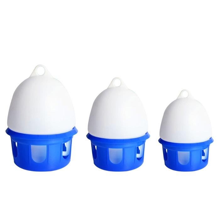 Automatic Bird Waterer Portable Pigeon Water Feeder with Handle